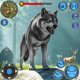 Biểu tượng Wolf Simulator 3D: RPG Games