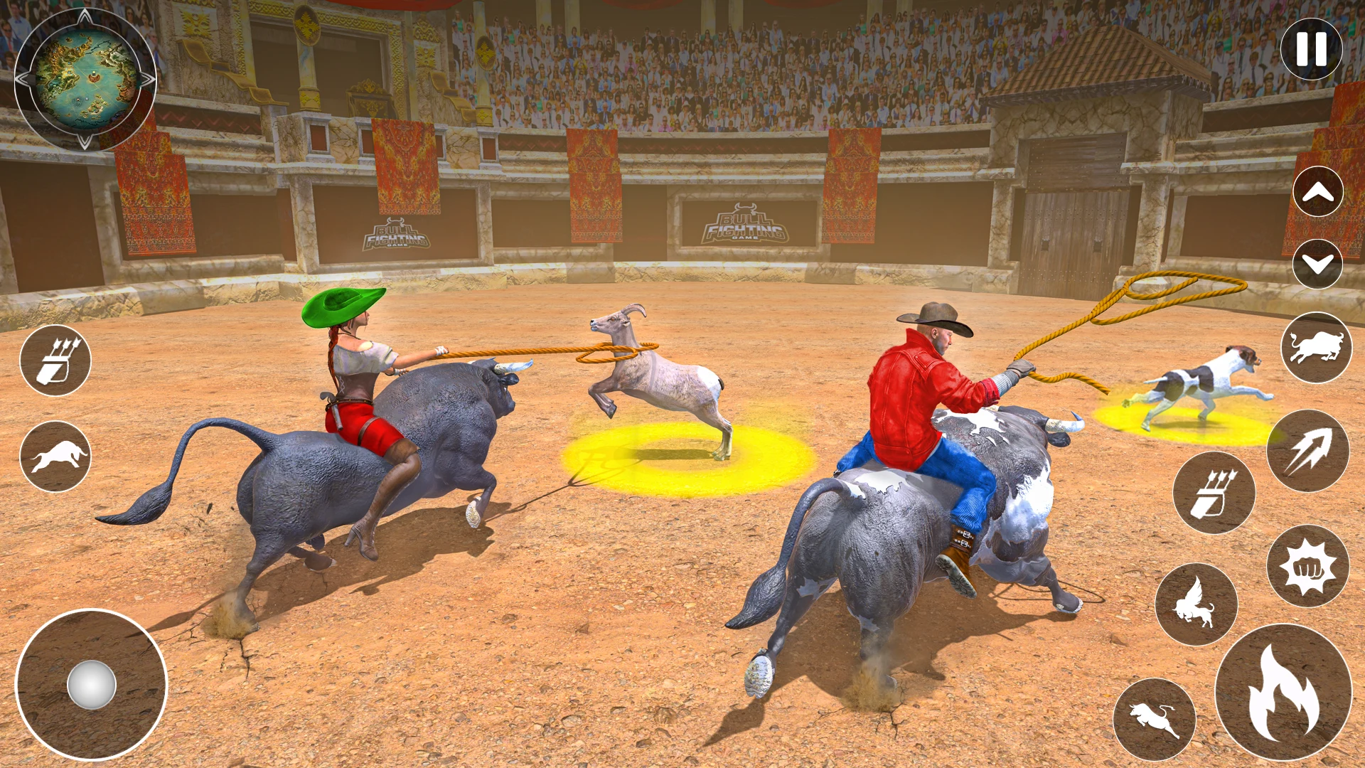 Bull Simulator 3D Game screenshot