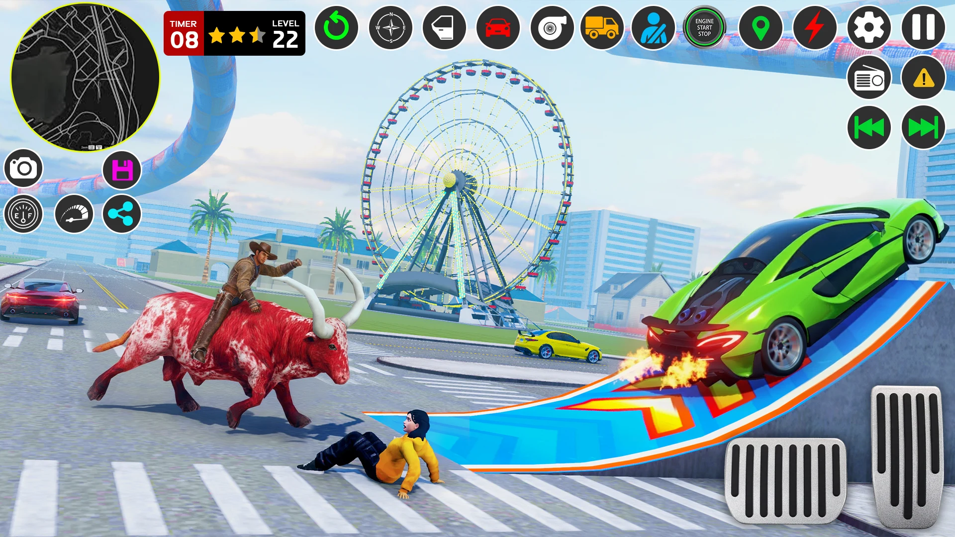 Bull Simulator 3D Game screenshot