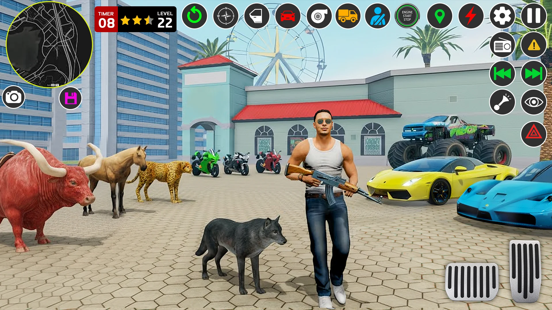 Bull Simulator 3D Game screenshot